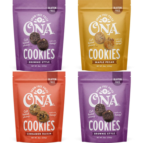 Ona Cookies Top Variety 4-pack