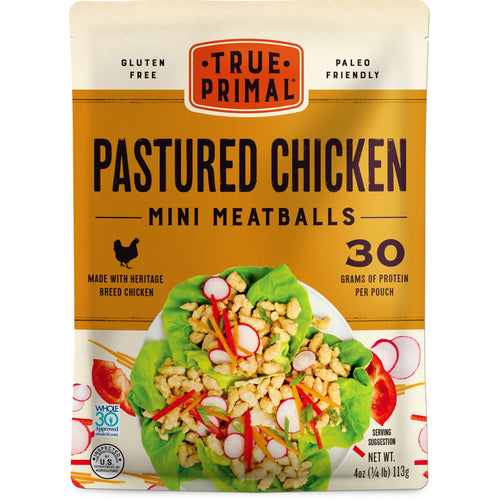 True Primal Pastured Chicken Mini Meatballs 8-pack