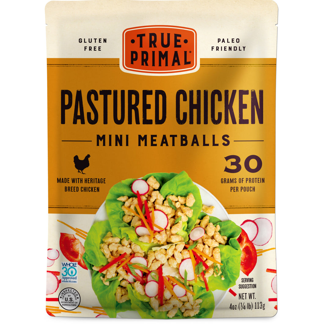 True Primal Pastured Chicken Mini Meatballs 8-pack