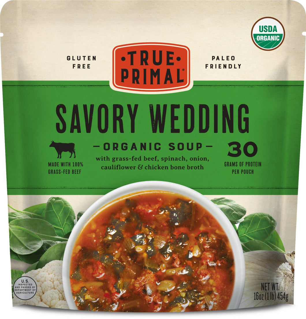 True Primal Savory Wedding Organic Soup 8-pack