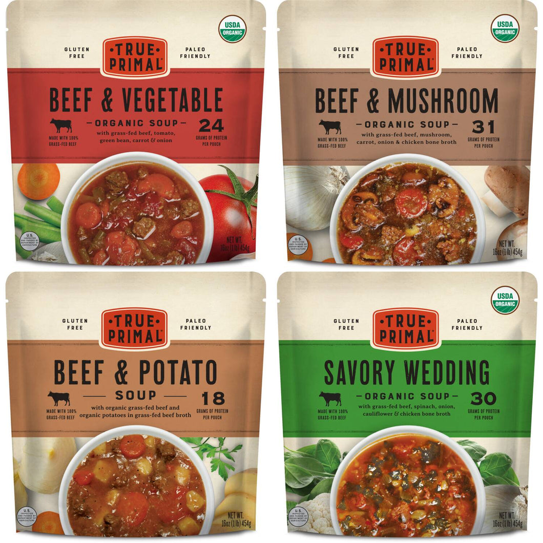 True Primal Souper Beef Variety 8-pack